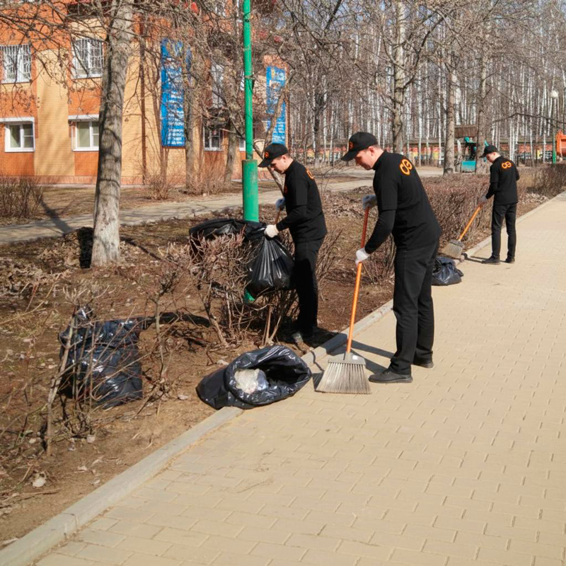 Уборка территории  в Братске